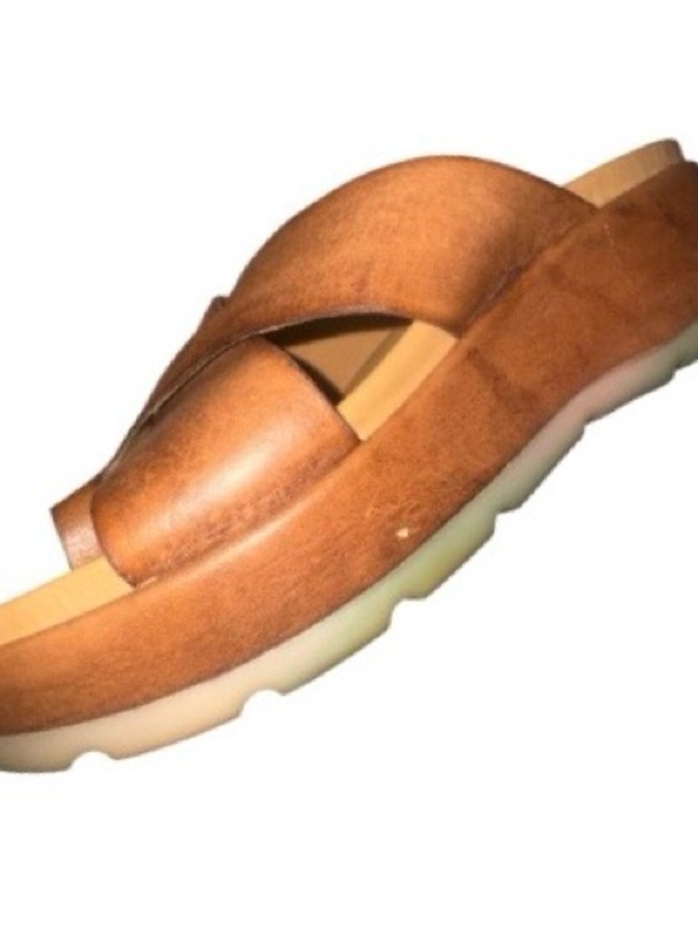 KORK- EASE distressed leather wedges women’s shoes  sandals size 6 - Picture 6 of 17